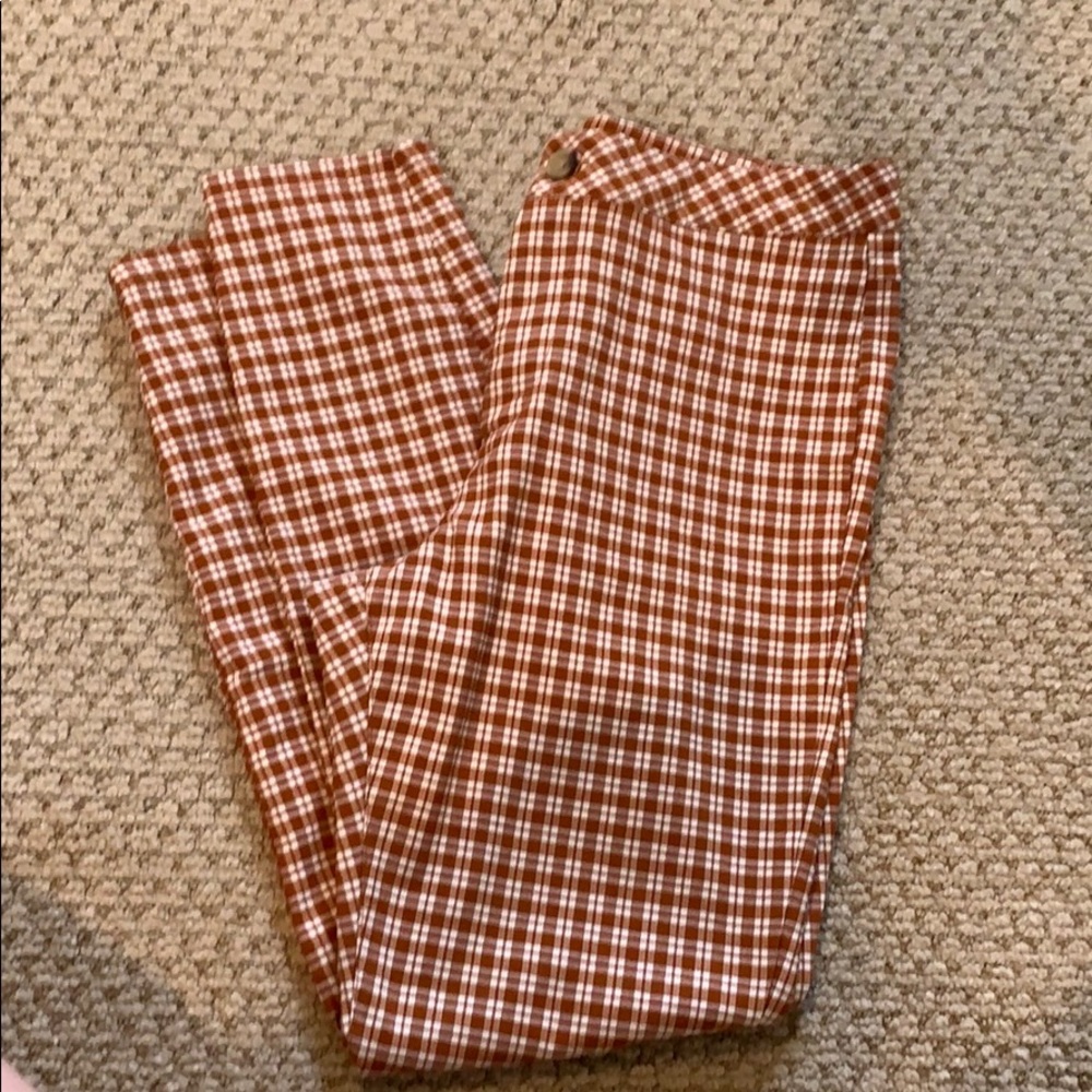 Plaid pants